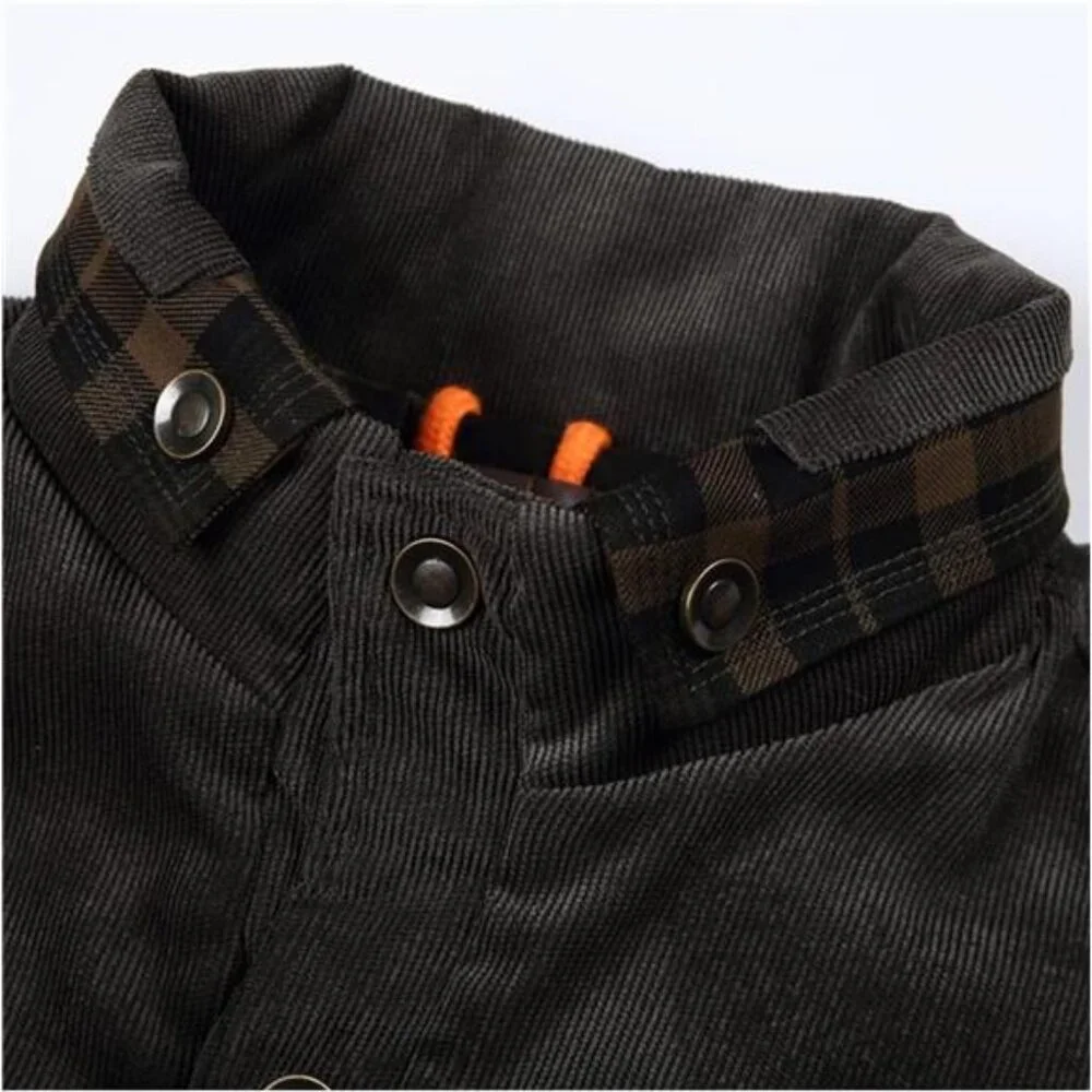 Men's Long Sleeve‎ Sherpa Lined Shirt Jacket Flannel Plaid Fleece Coats